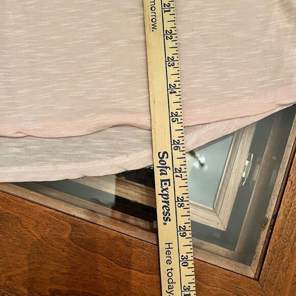 Deb 1XL Pink Top Lace Insert Sleeves Button Chest VERY CUTE - Picture 10 of 10